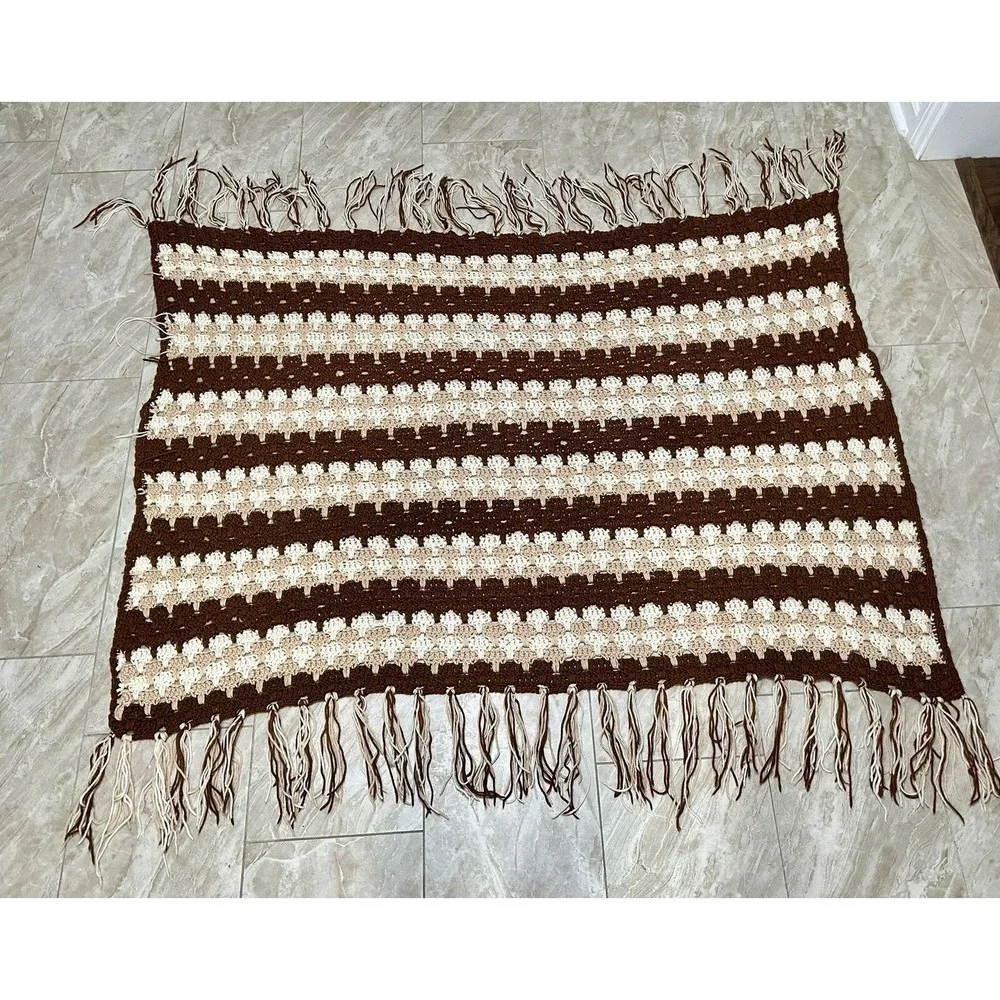 Handmade vintage afghan
